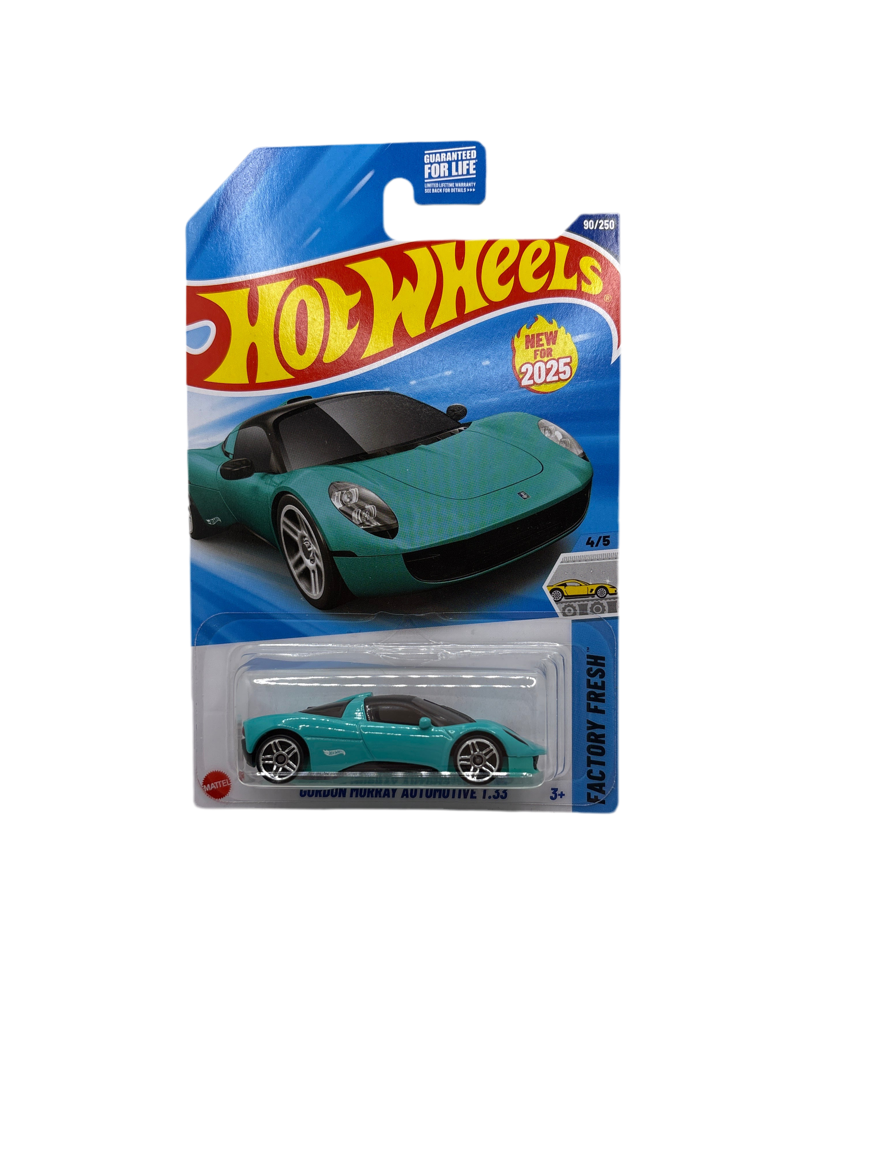 Hot Wheels Gordon Murray Automotive T.33 Diecast blue
