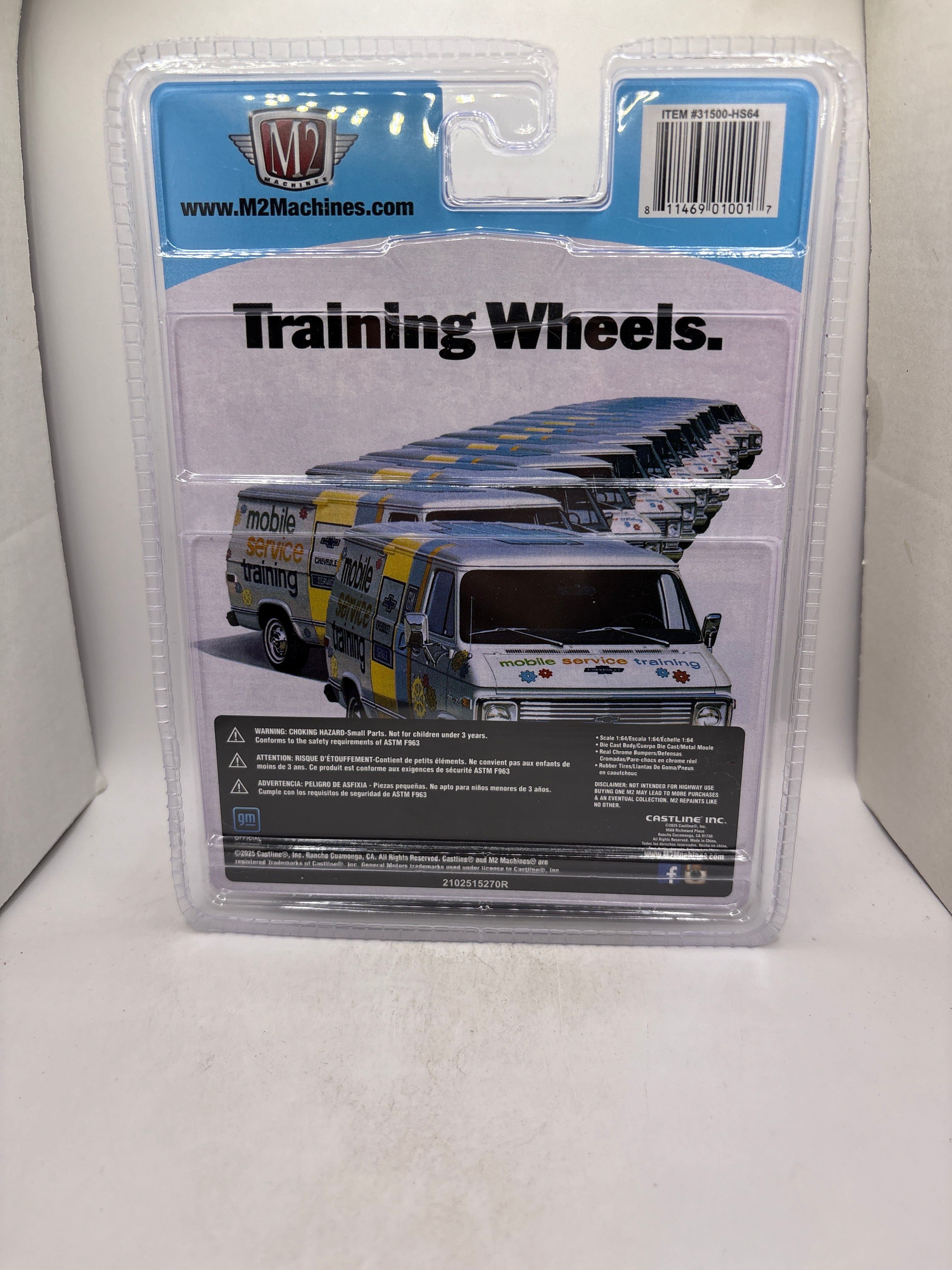 M2 1972 Chevrolet Van G10 Diecast