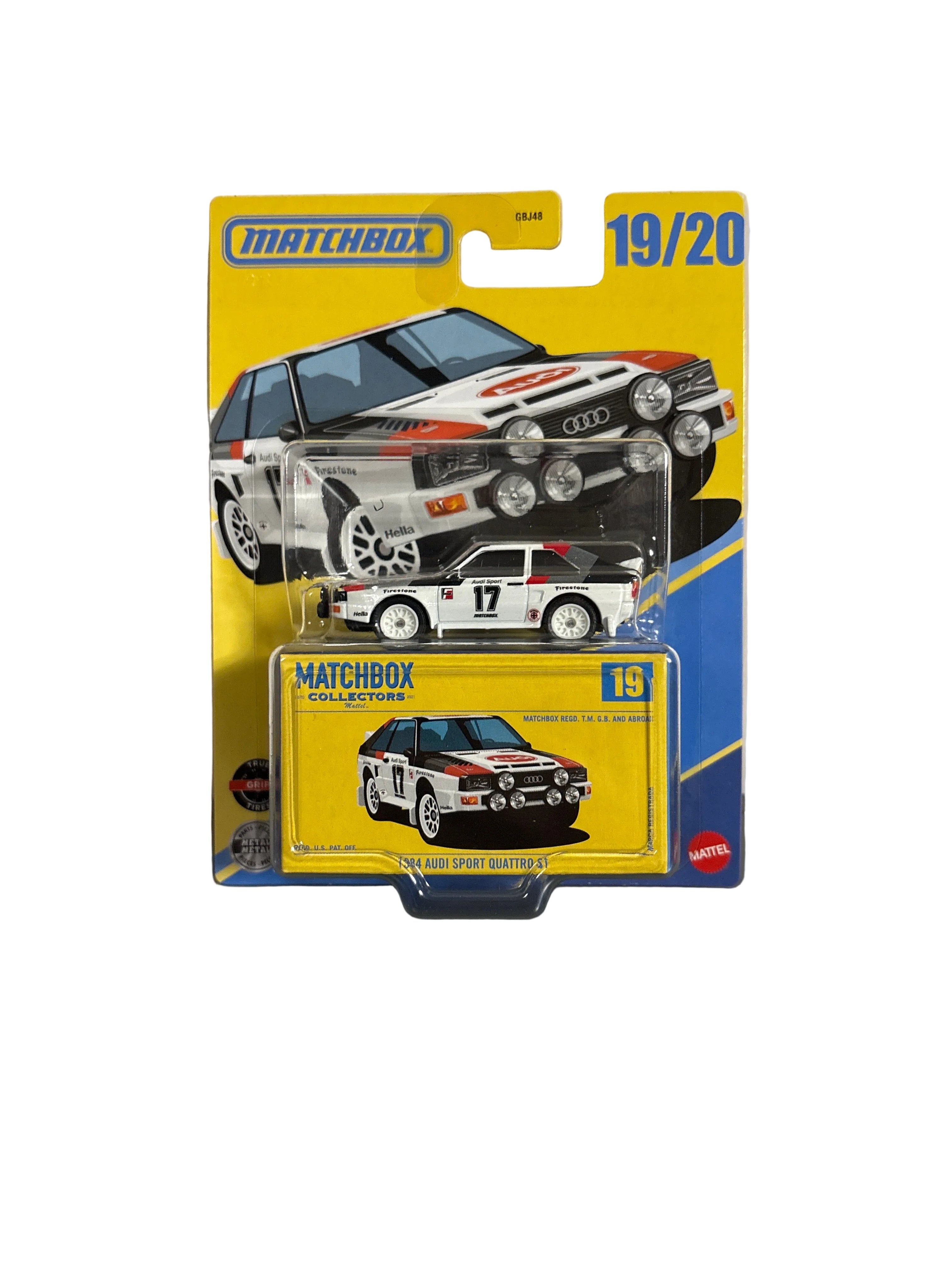 Matchbox 1984 Audi Sport Quattro S1 Diecast