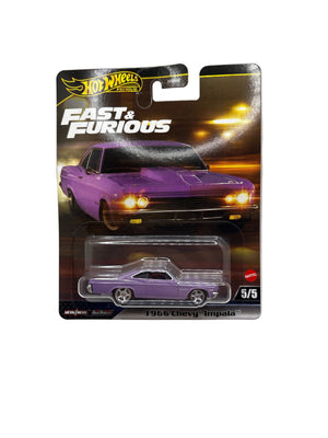 Hot Wheels 1966 Chevy Impala Diecast purple