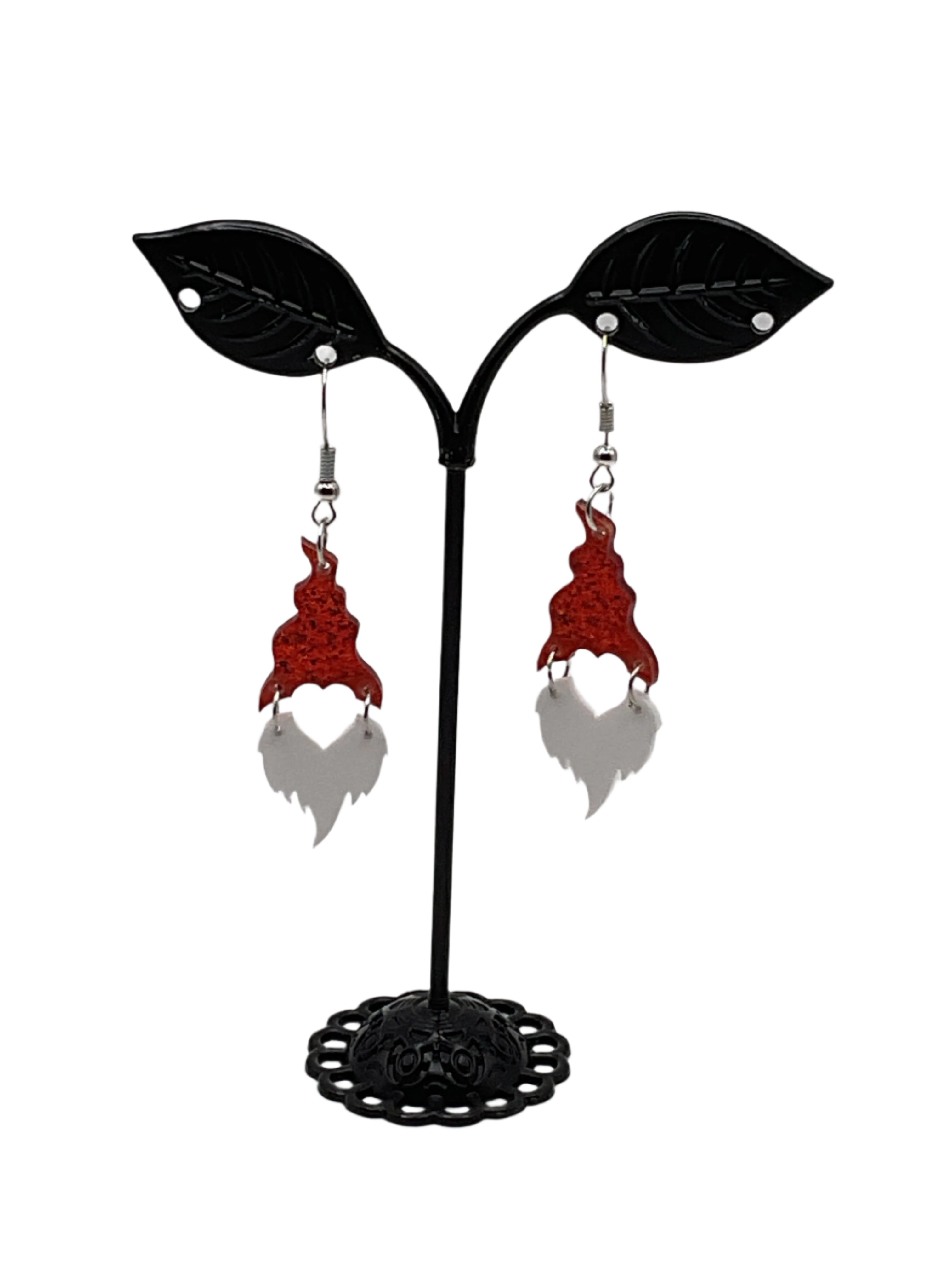 Santa earings