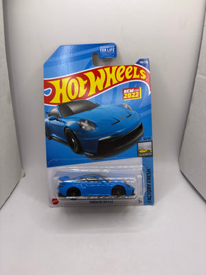 Hot Wheels Porsche 911 GT3 Diecast blue