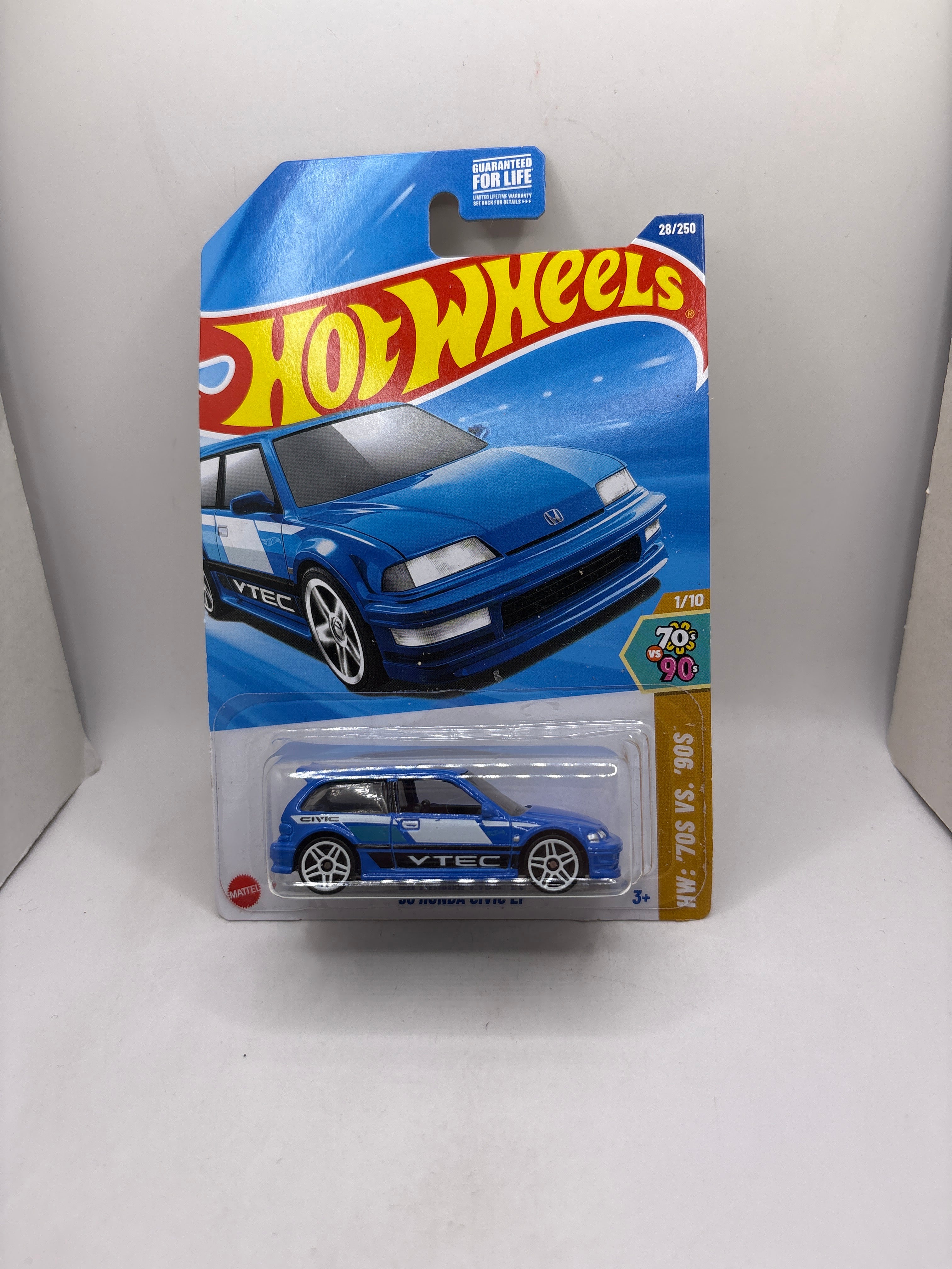 Hot Wheels 90 Honda Civic EF Diecast