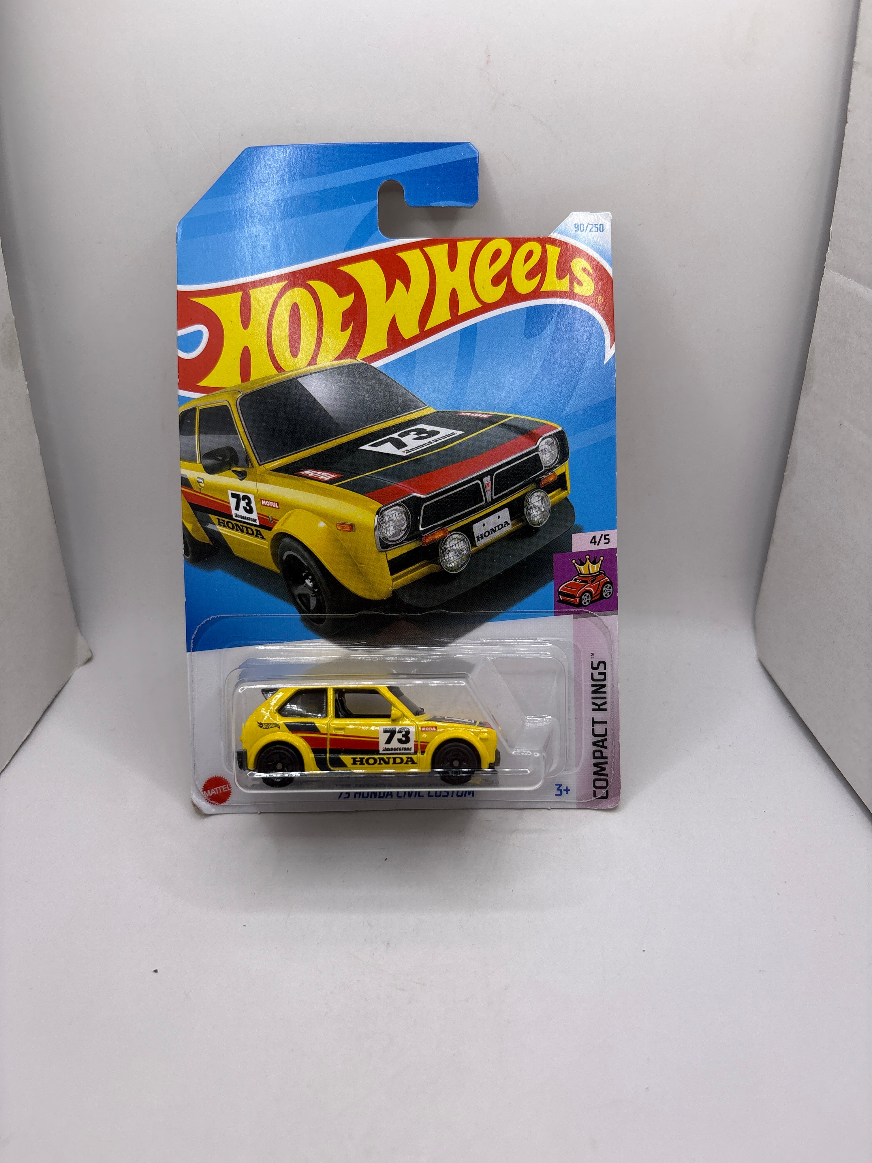 Hot Wheels 73 Honda Civic Custom Diecast