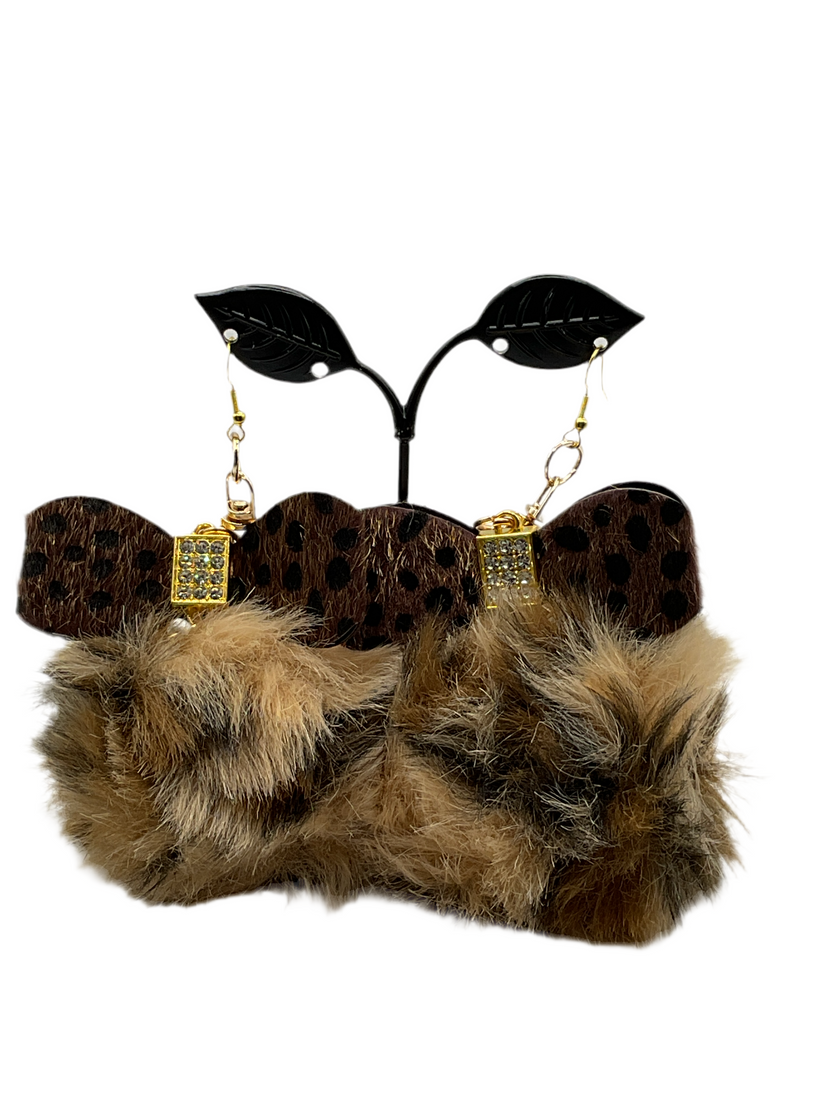 Puff Ball Earrings