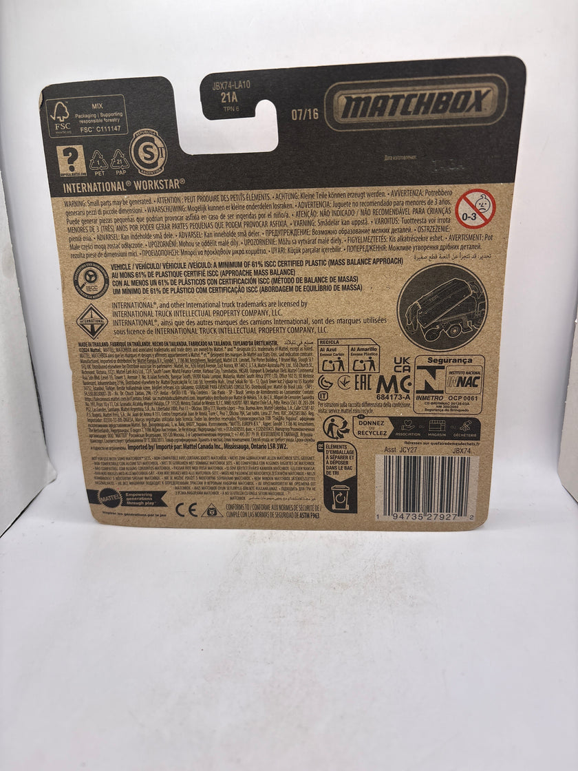 Matchbox International Workstar Diecast