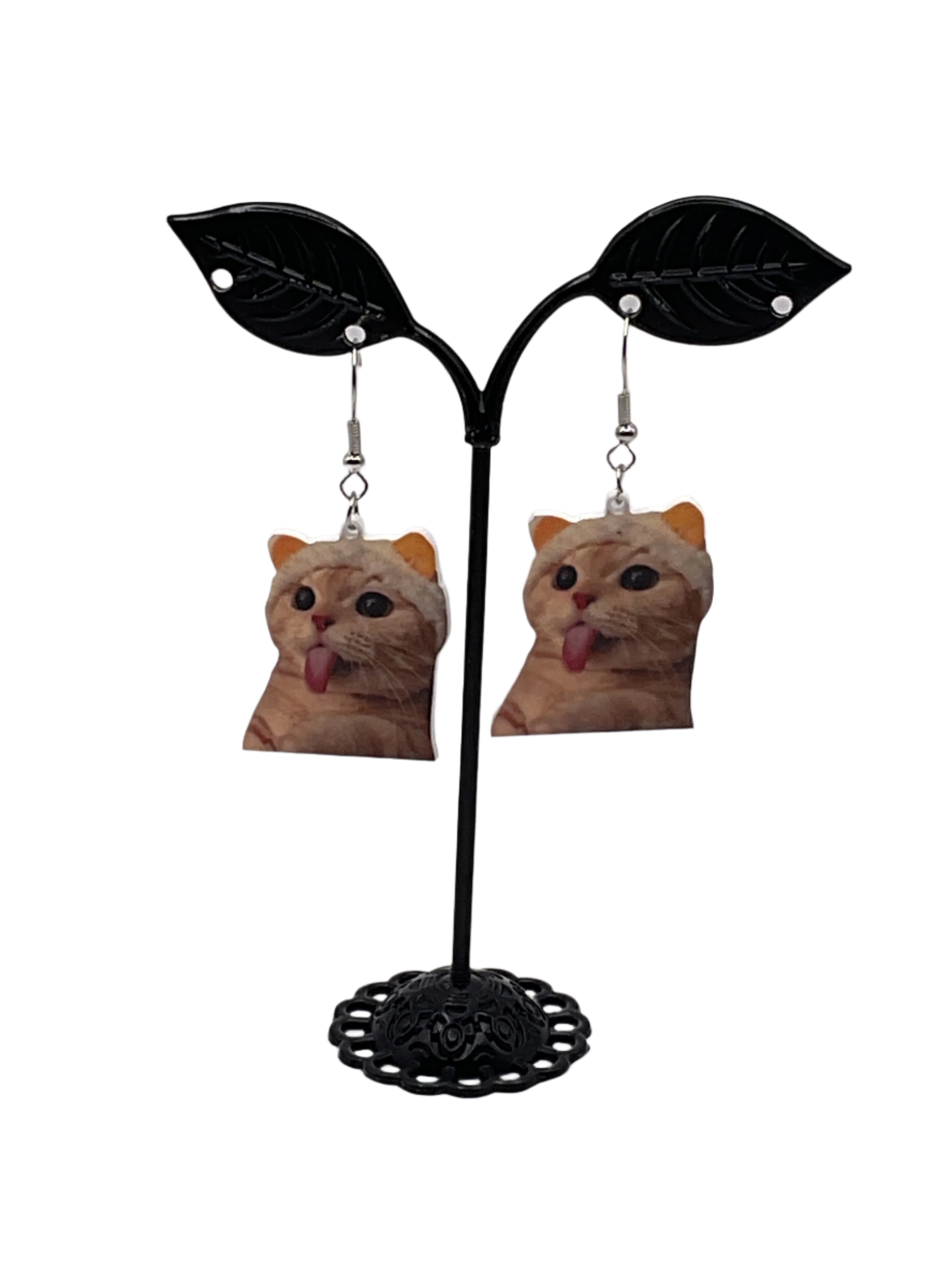 Cat Earrings 4