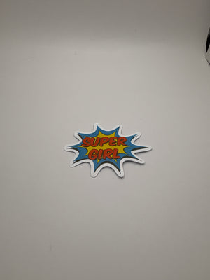 Super Girl Sticker