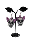 Skull Clown Earrings