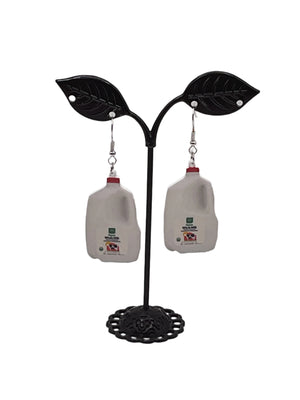 Milk earrings