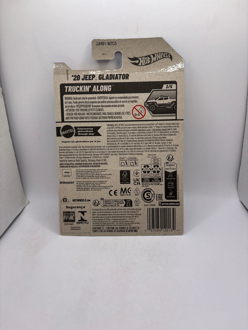 Hot Wheels 20 Jeep Gladiator Diecast