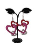 Heart earrings