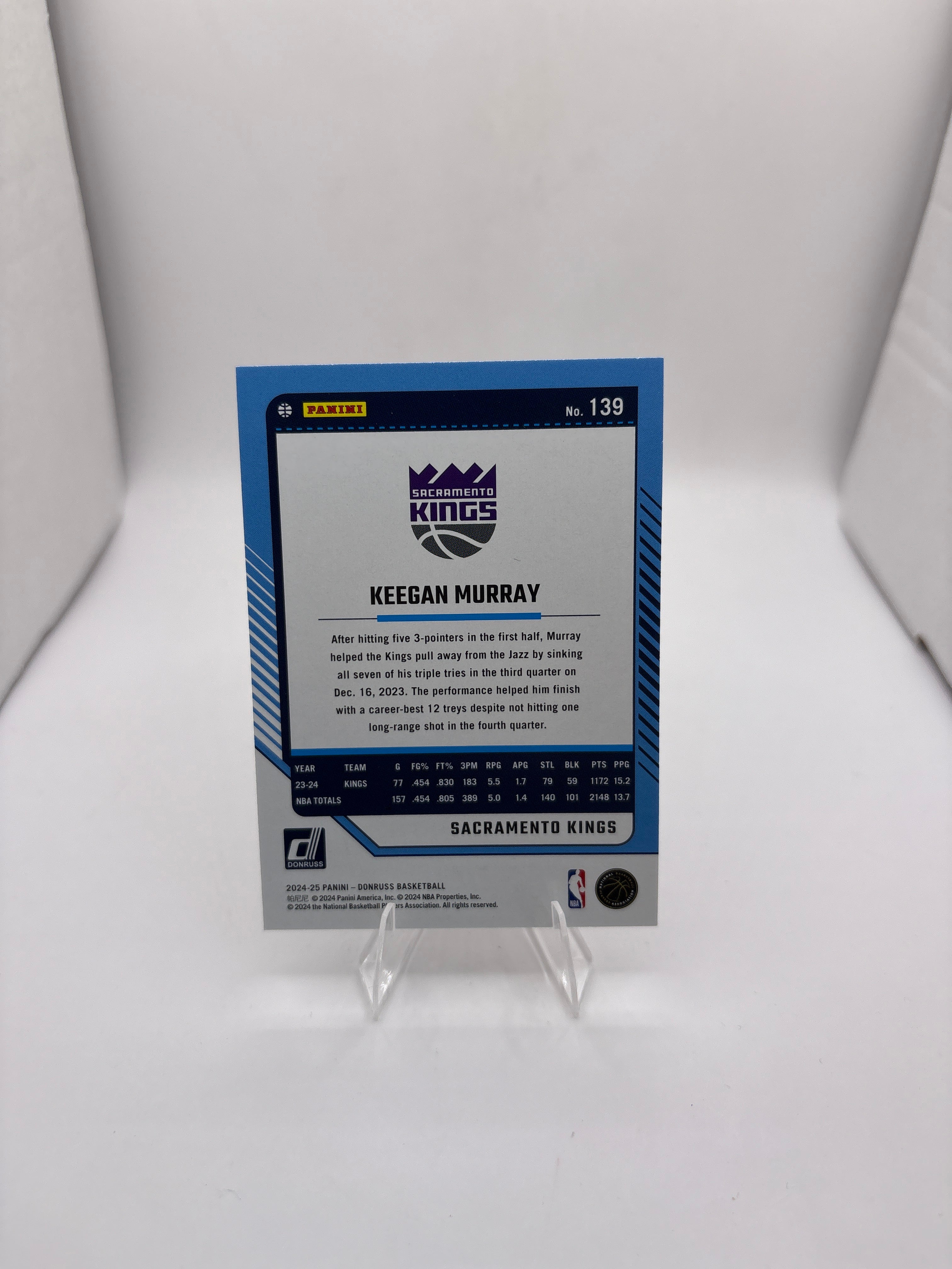 Donruss Keegan Murray