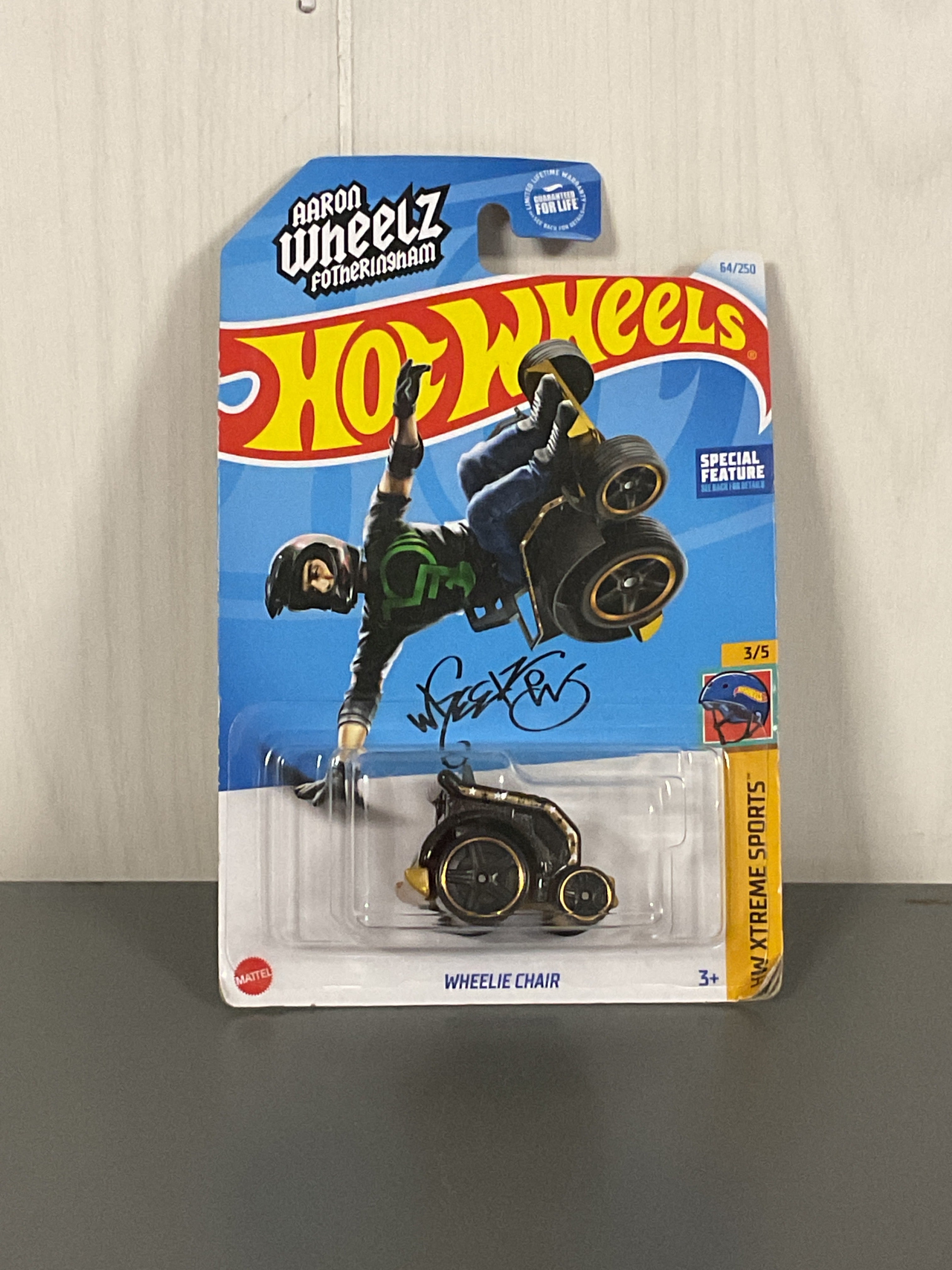 Hot Wheels Wheelie Chair Diecast Black