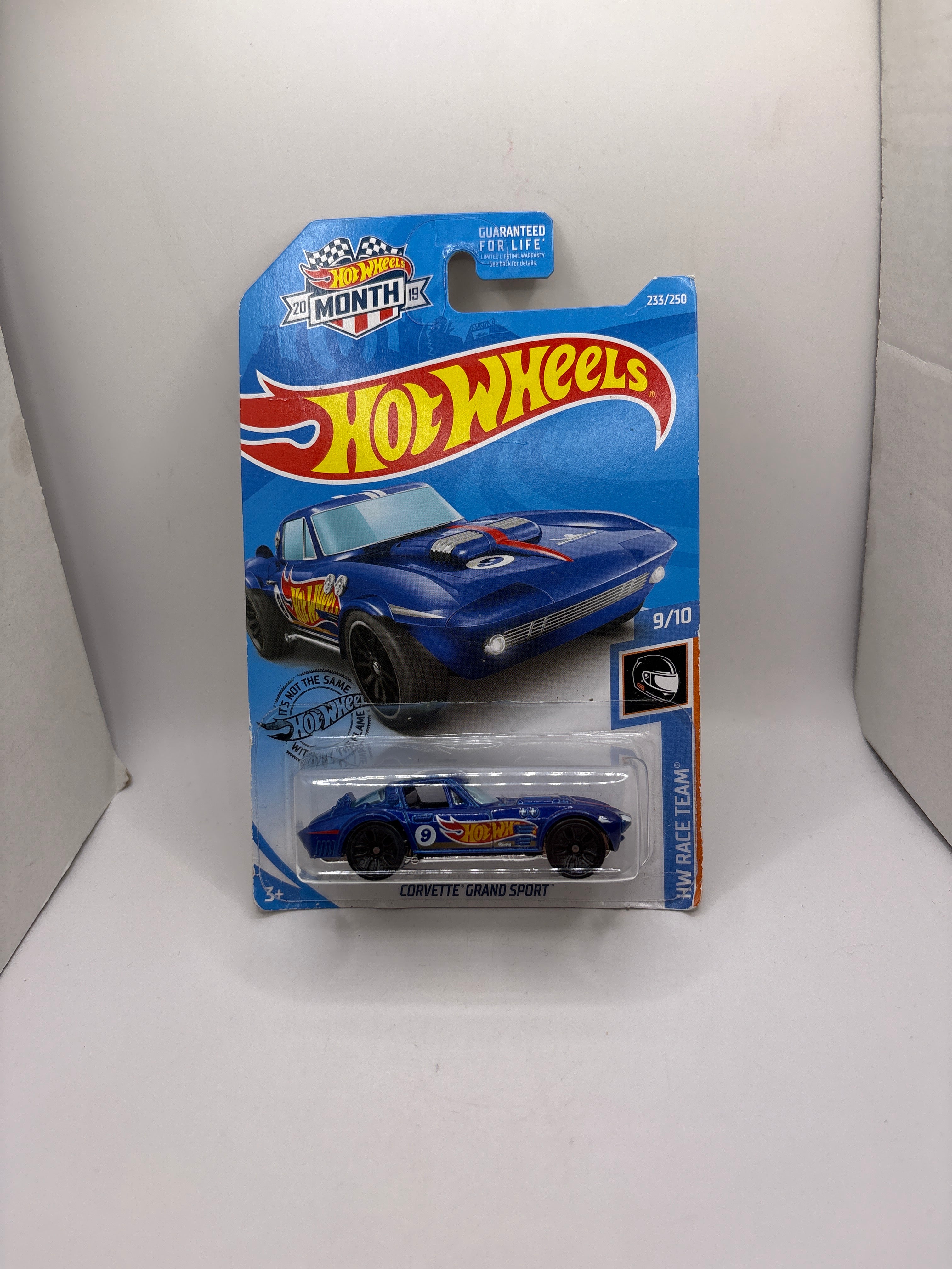 Hot Wheels Corvette Grand Sport Diecast blue