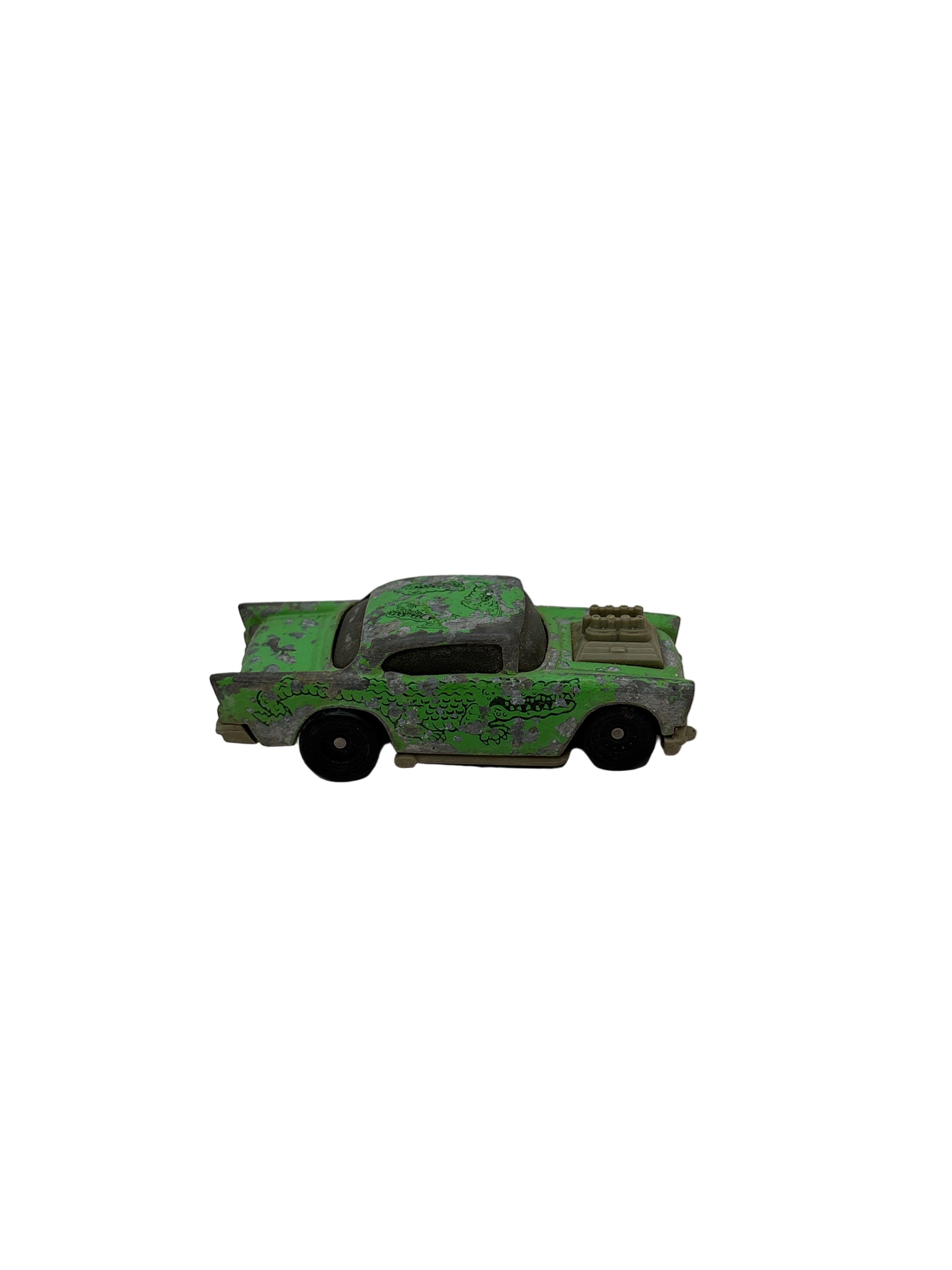 Hot Wheels 57 Chevy Diecast green