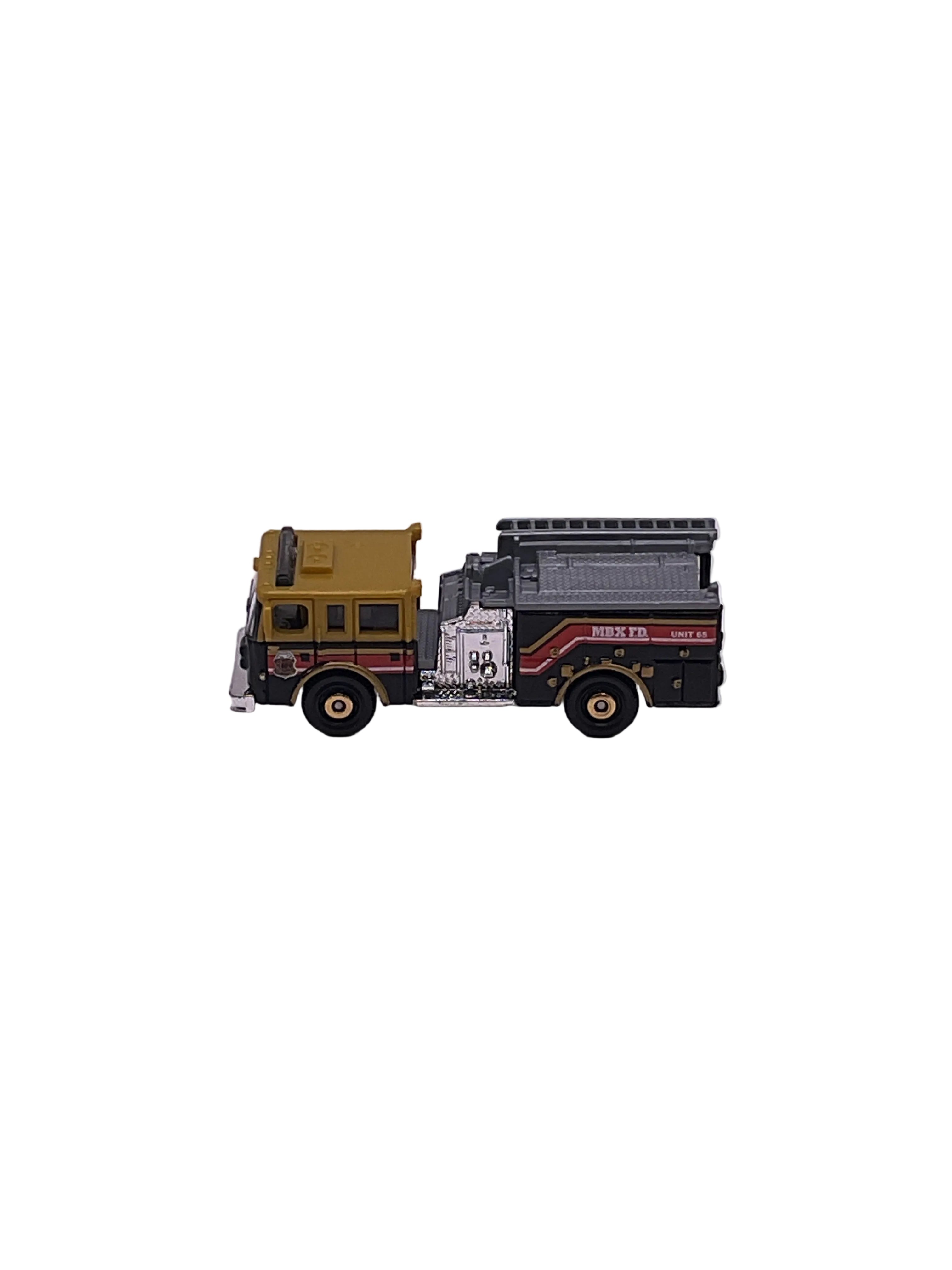 MBX Pierce Dash Fire Engine Diecast Black