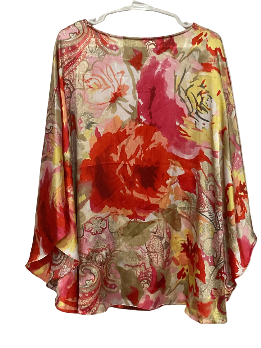 Silky Floral Blouse