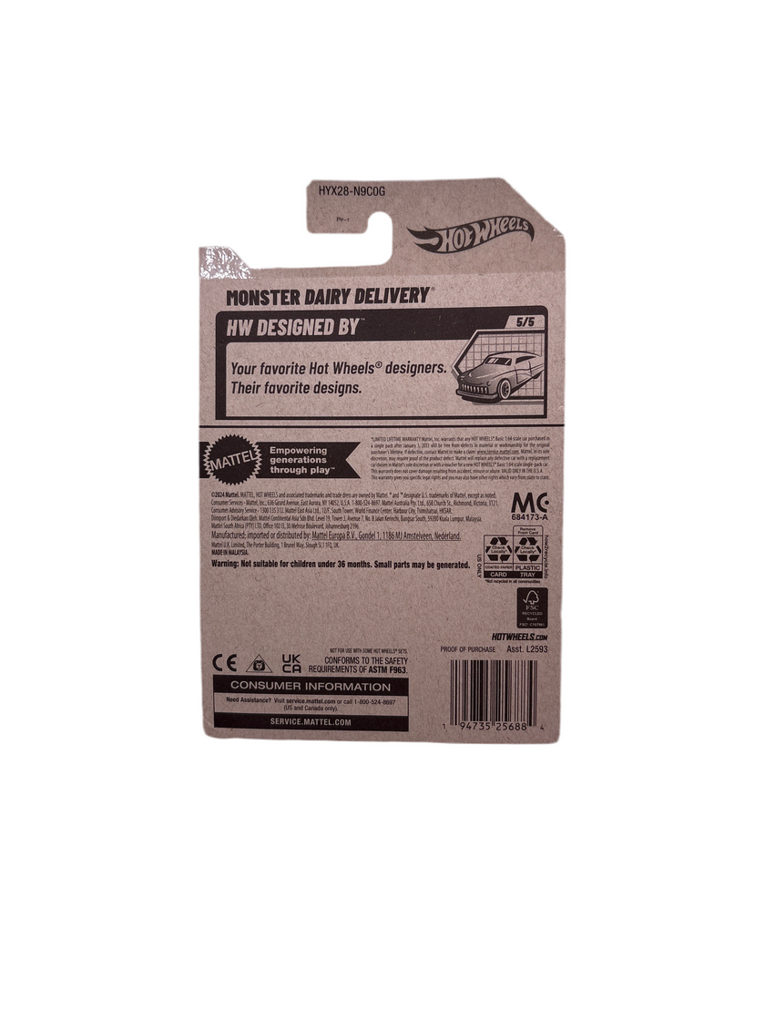 Hot Wheels Monster Dairy Delivery Diecast