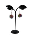 Colorful Gear Earrings
