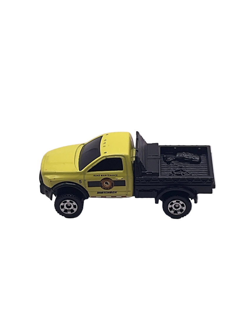 Matchbox ‘16 Dodge Ram Flatbed Diecast Yellow