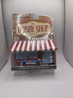 Greenlight 1975 Volkswagen Rabbit With Race Car Driver Diecast multi color
