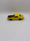 Hot Wheels 71 Dodge Challenger Diecast yellow