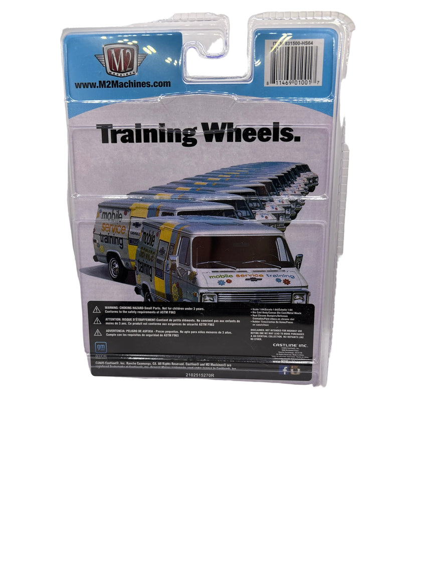 M2 1972 Chevrolet Van G10 Diecast