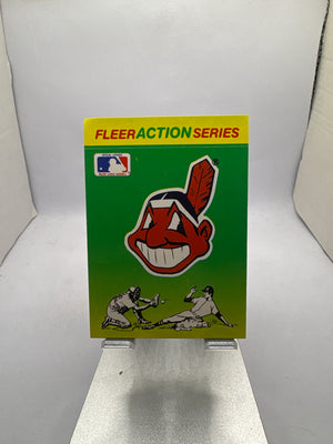 Fleer Cleveland Indians Baseball Sticker