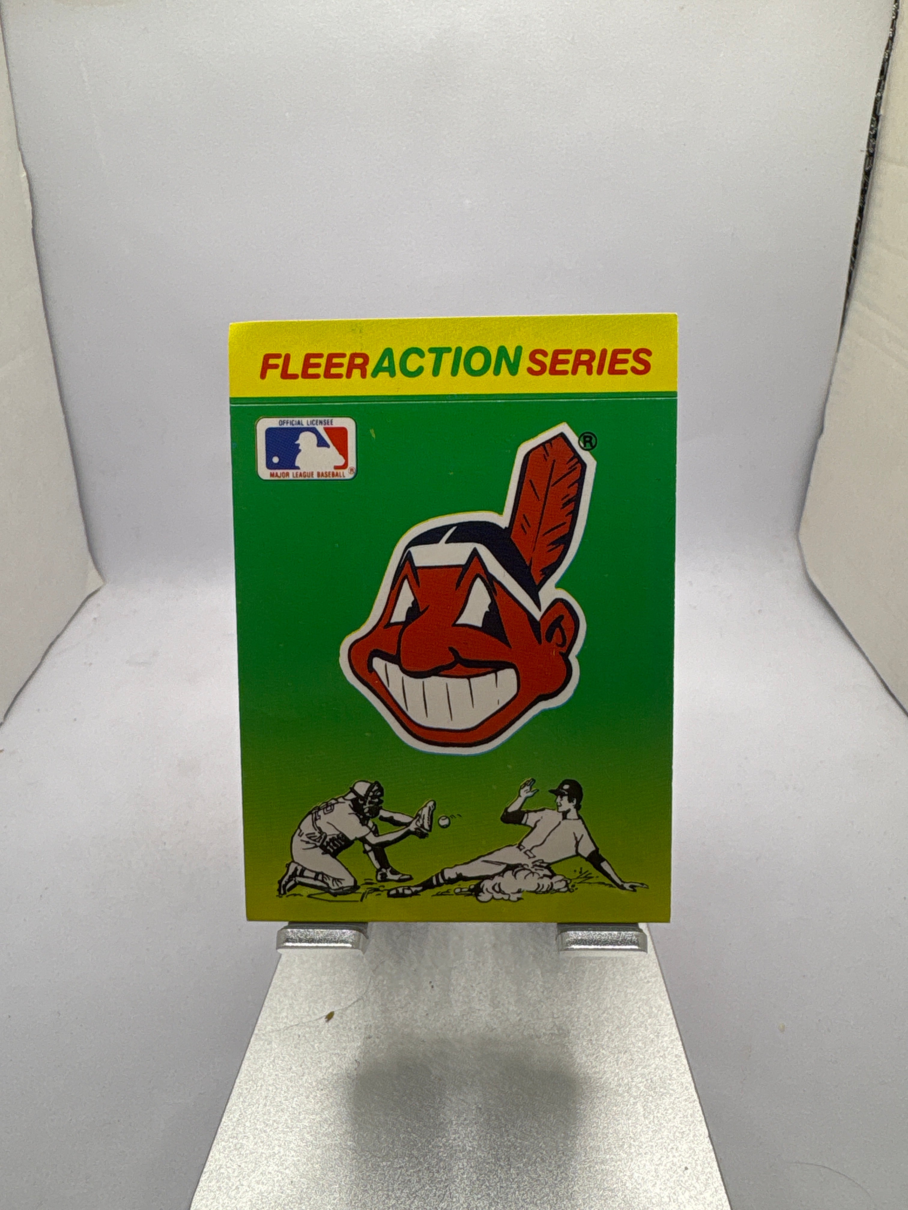 Fleer Cleveland Indians Baseball Sticker