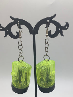 Flashlight earrings