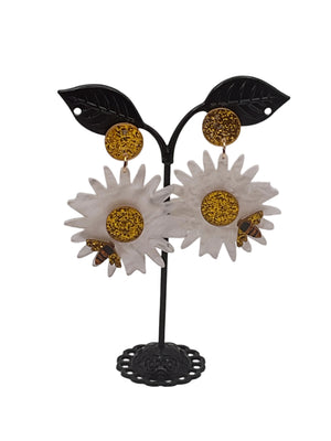 Bee And Daisy Earrings