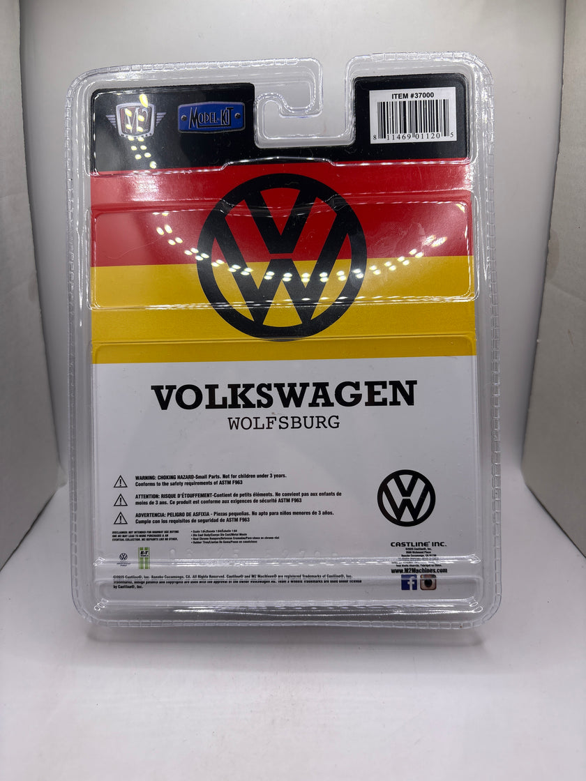 M2 1958 VW Microbus 15 Window USA Model Diecast multi color