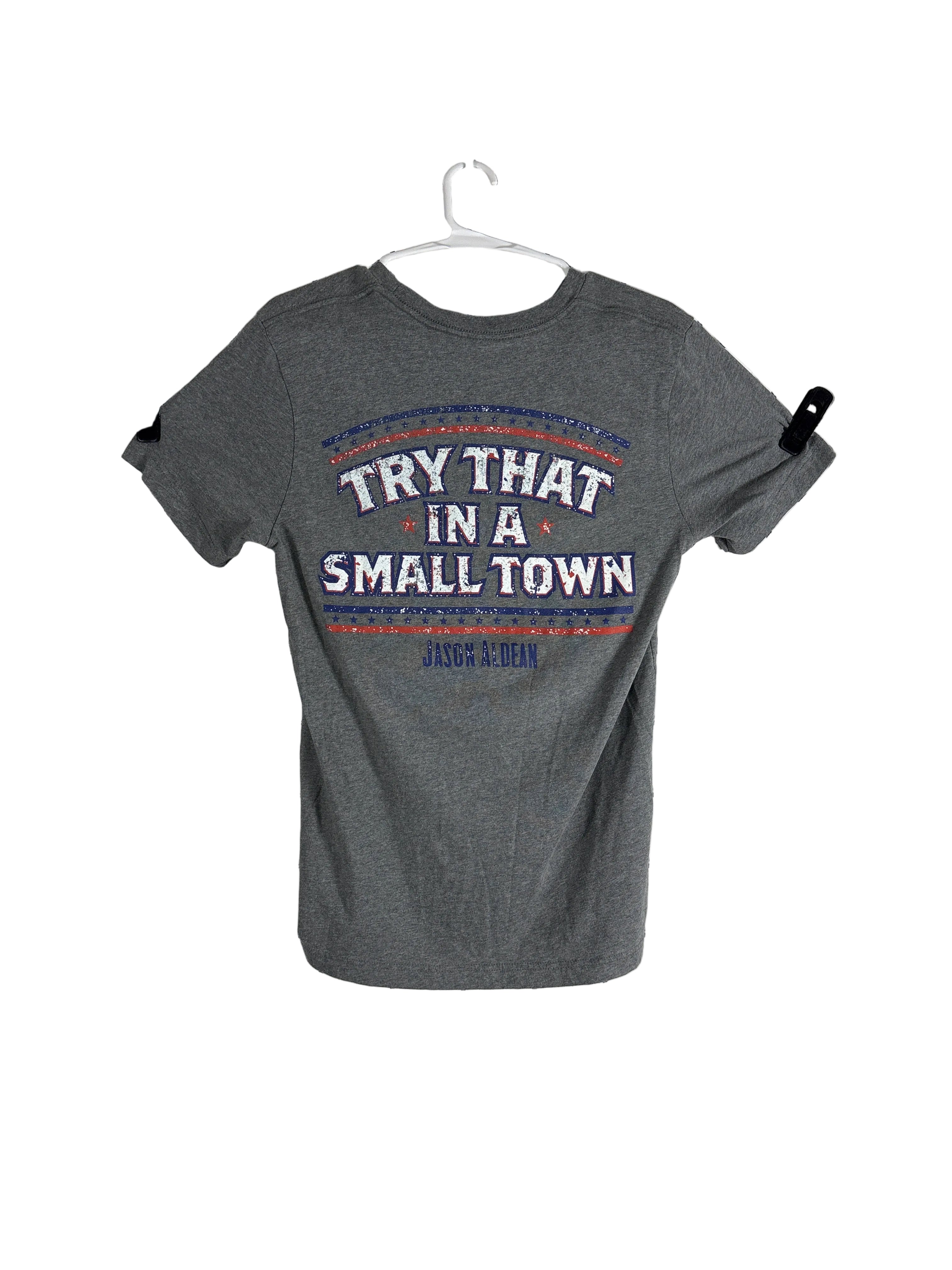 Jason Aldean T Shirt gray