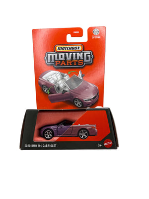 Matchbox 2020 BMW M4 Cabriolet Diecast purple