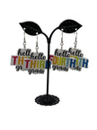 Hello,Grade school Earrings