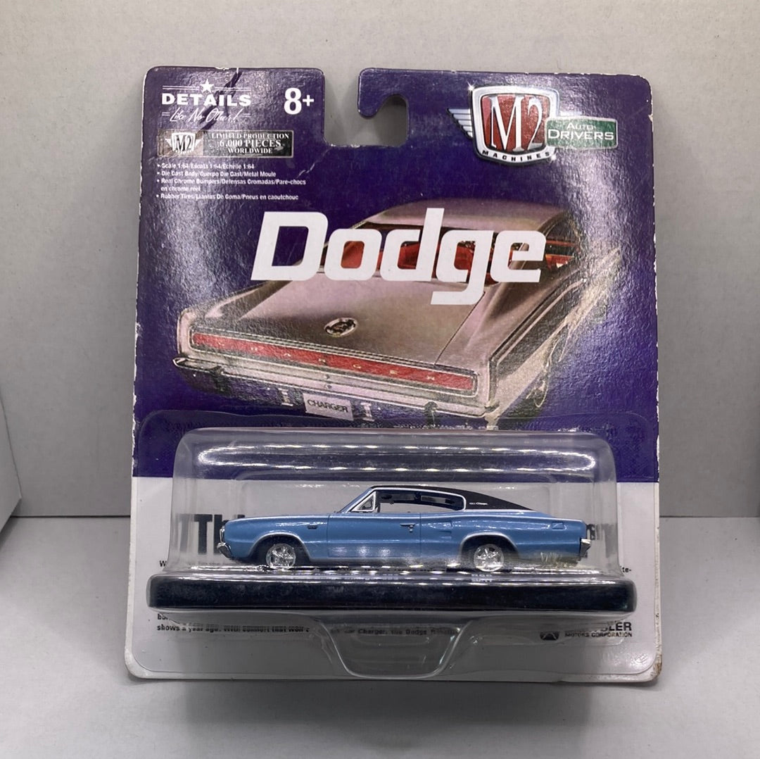 M2 1966 Dodge Charger 383 Diecast