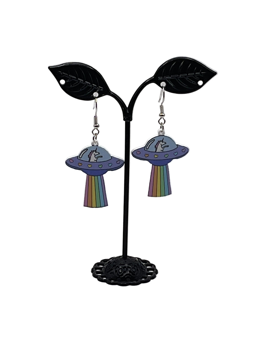 Ufo earrings