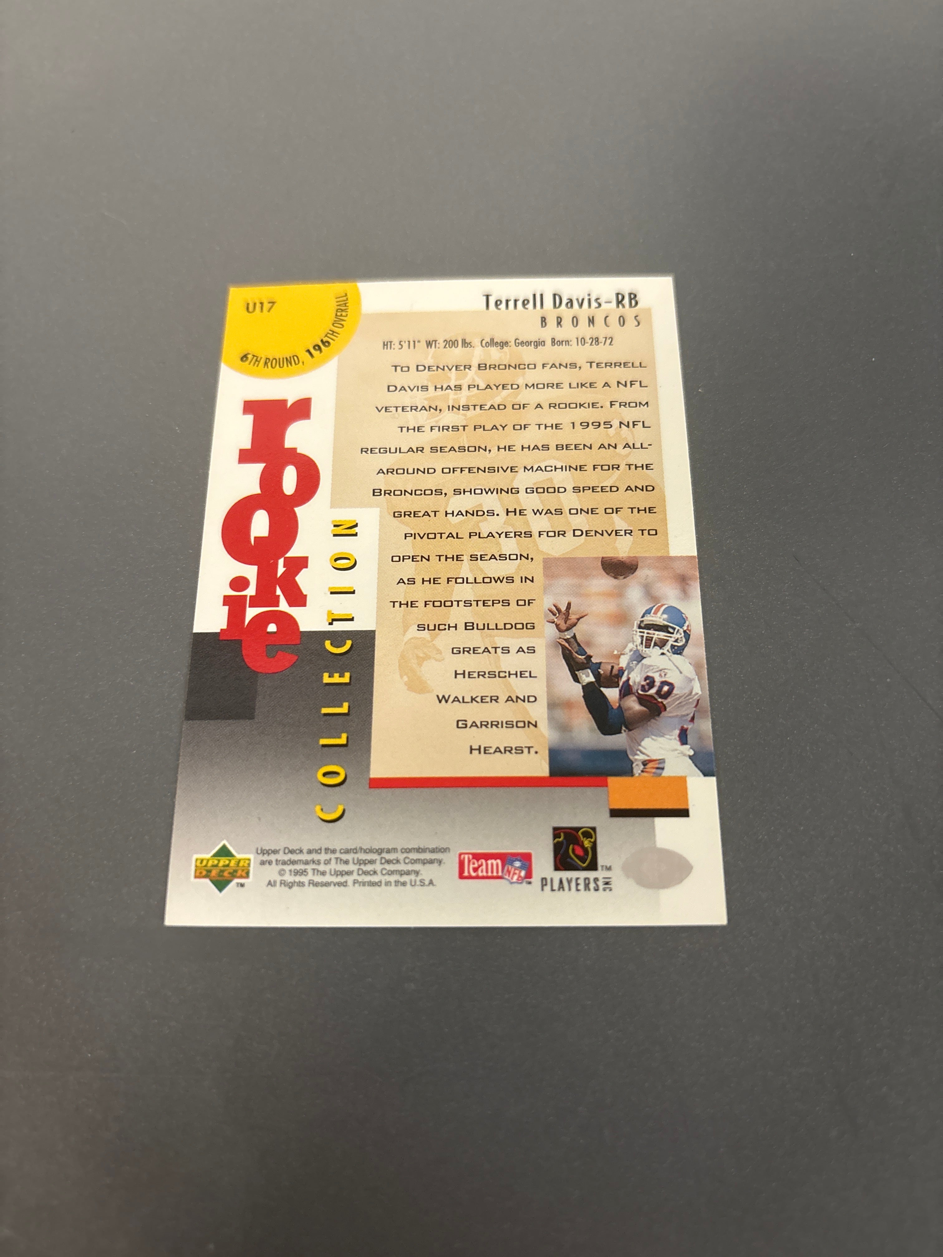 Upper Deck Terrell Davis