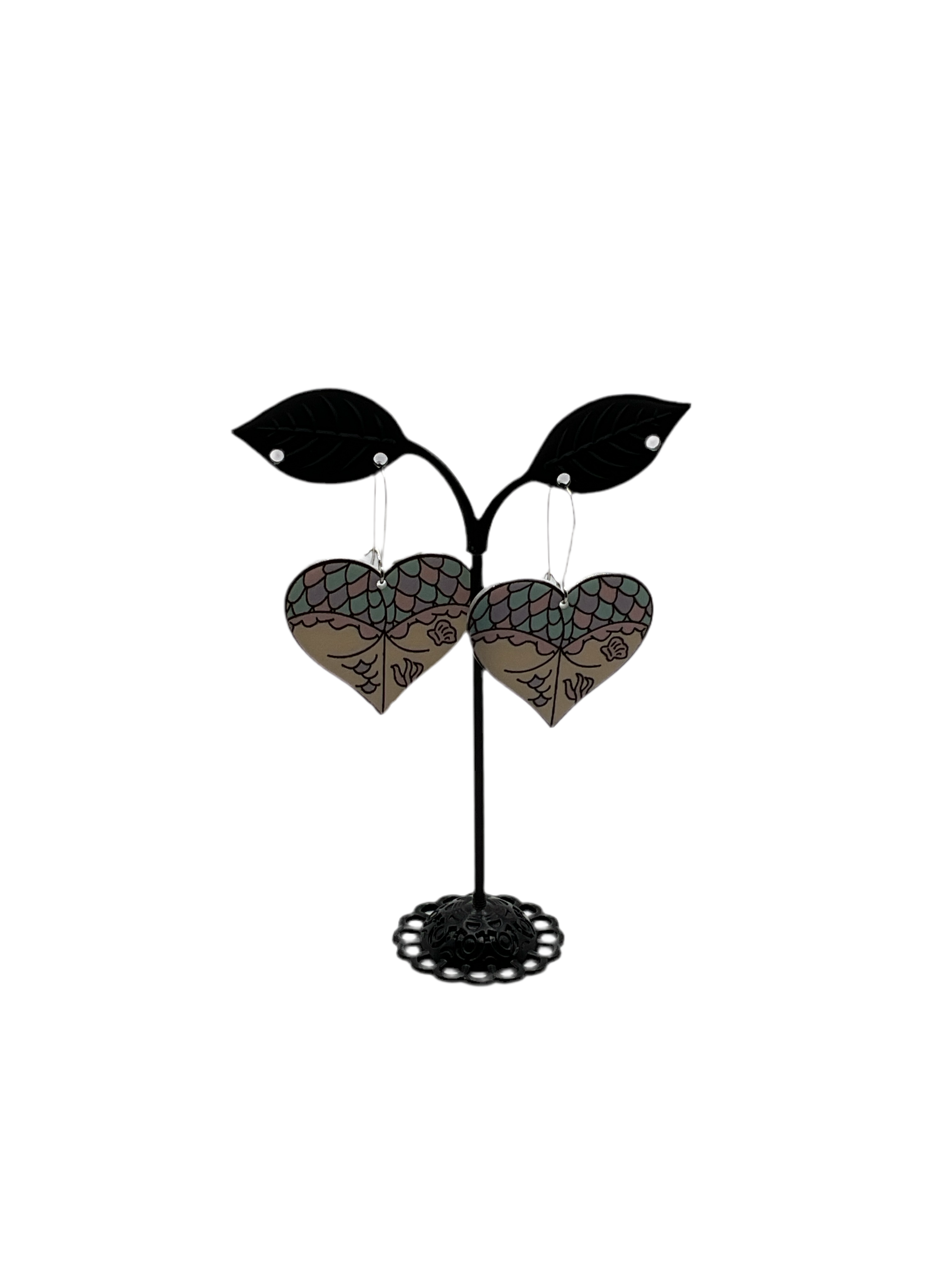 Heart earrings