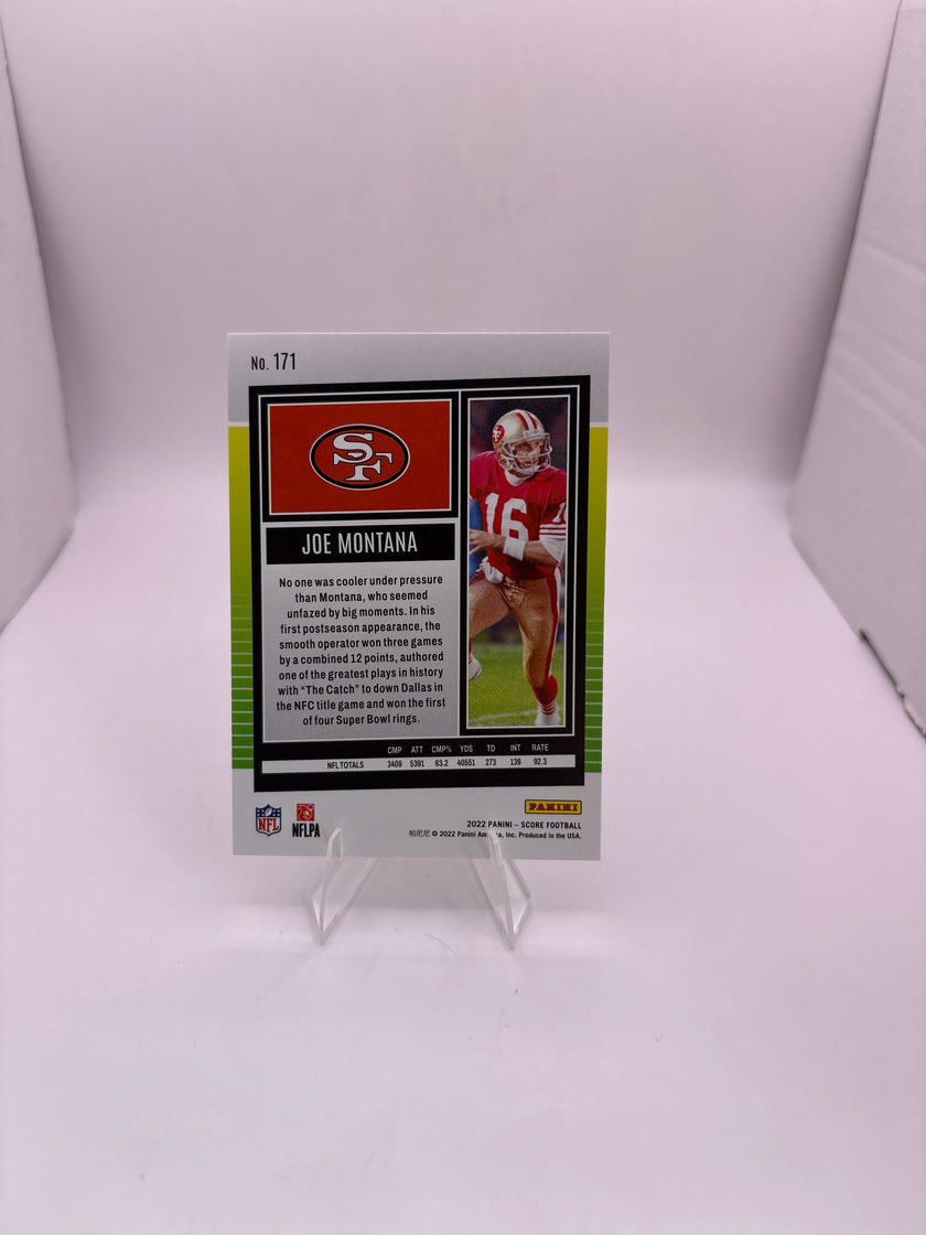 Score Joe Montana