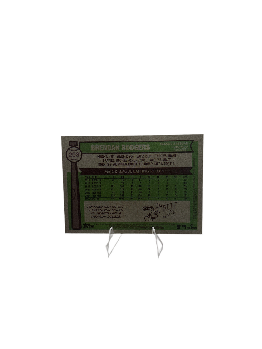 Topps Brendan Rodgers