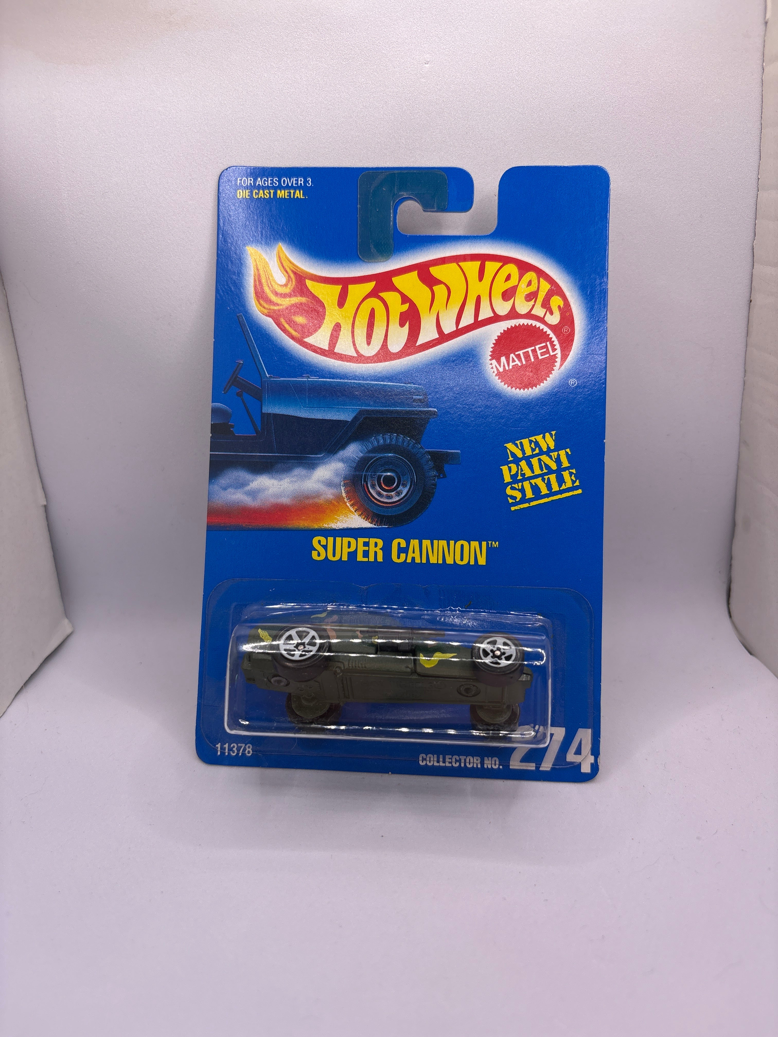 Hot Wheels Super Cannon Diecast