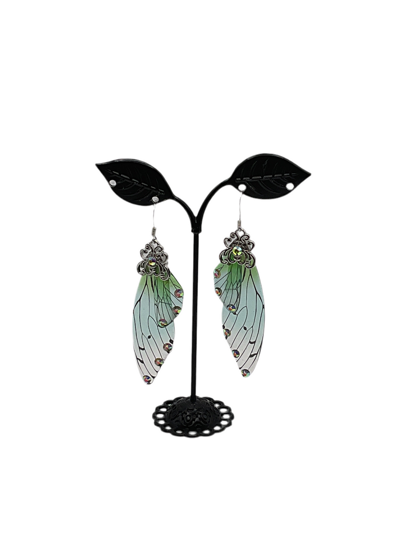 Green Fairy Wings