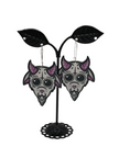 Pink Goat Earrings