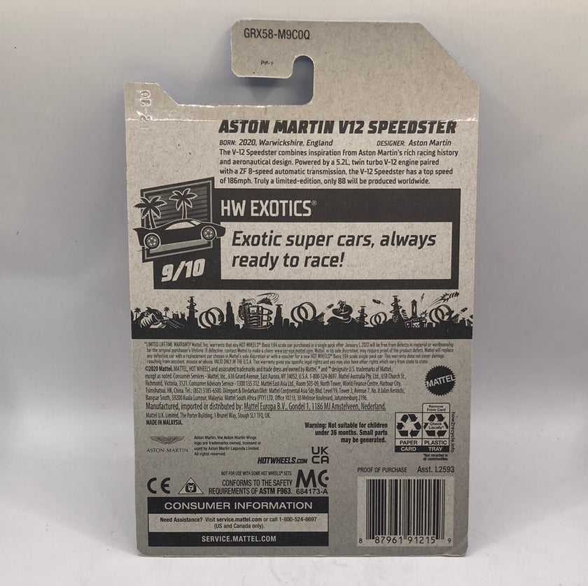 Hot Wheels Aston Martin V12 Speedster-6