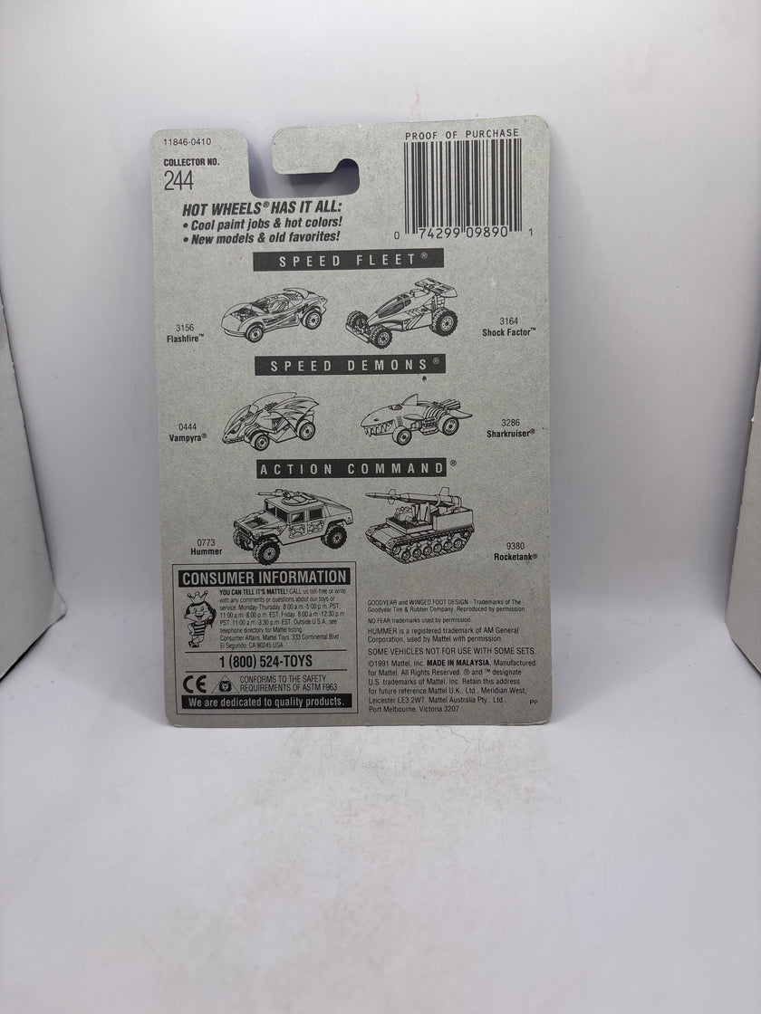 Hot Wheels No Fear Race Car Diecast