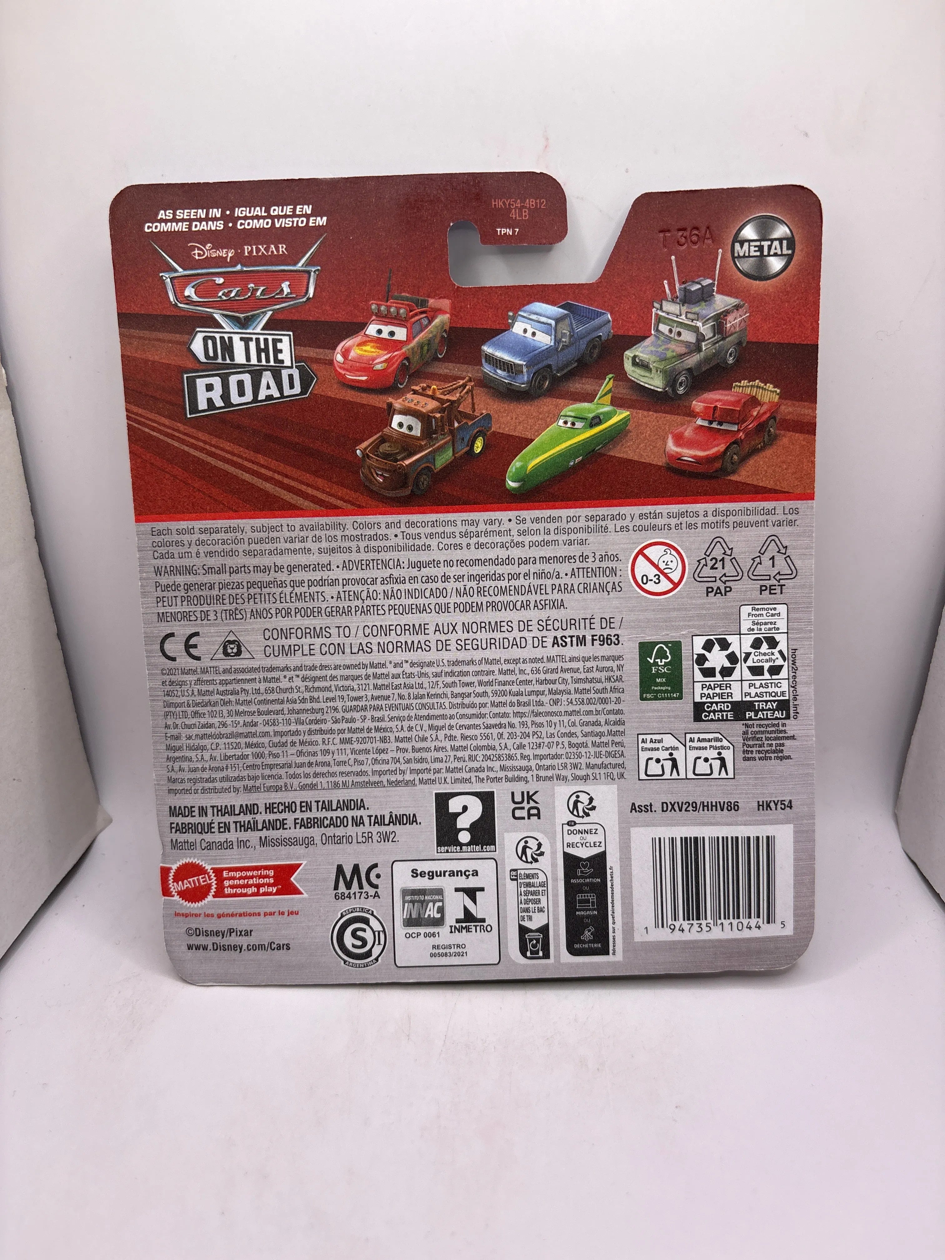 Disney Pixar Cars Nile Speedcone Diecast