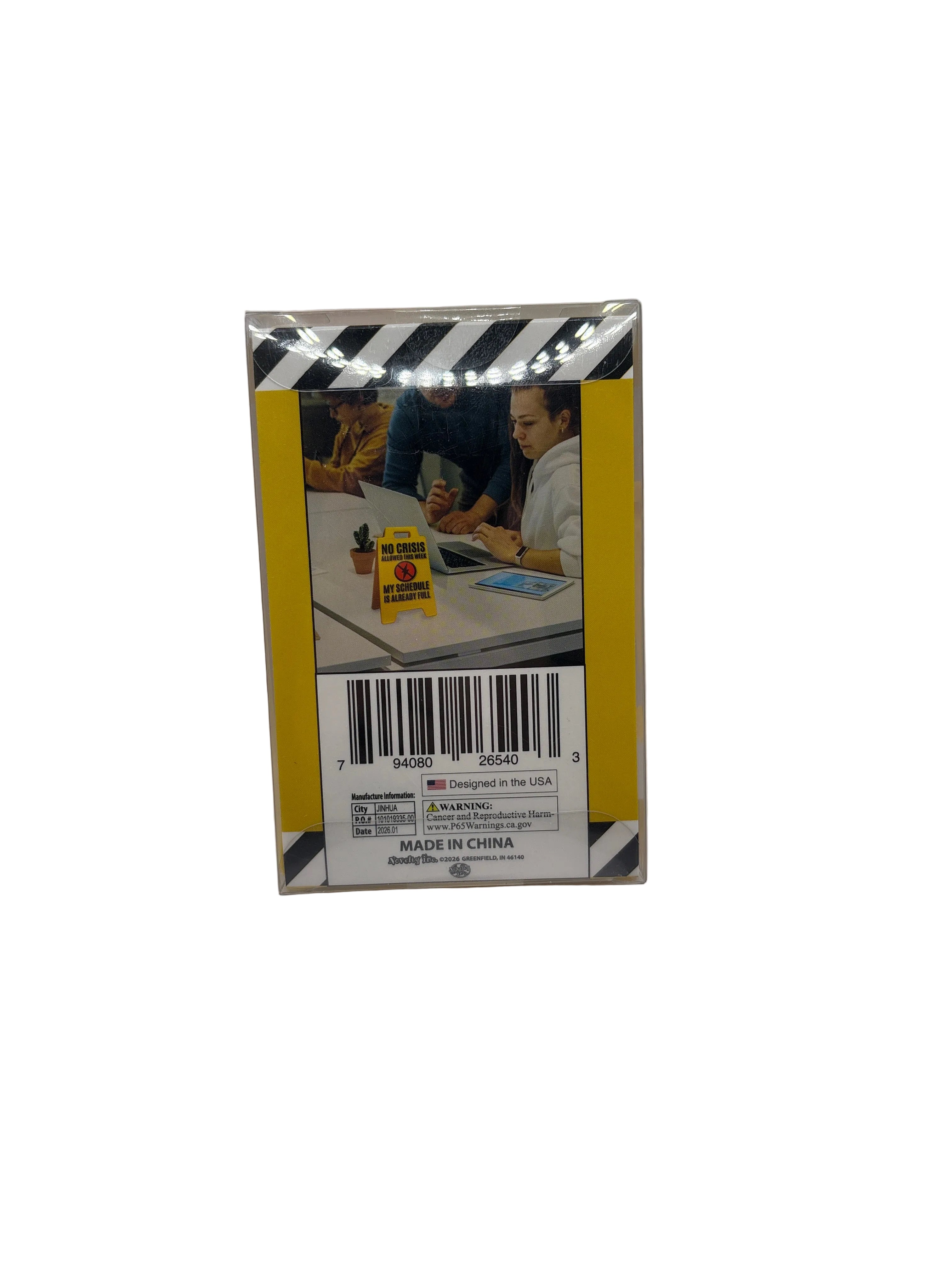 Caution Senior Moment In Progress Sign yellow