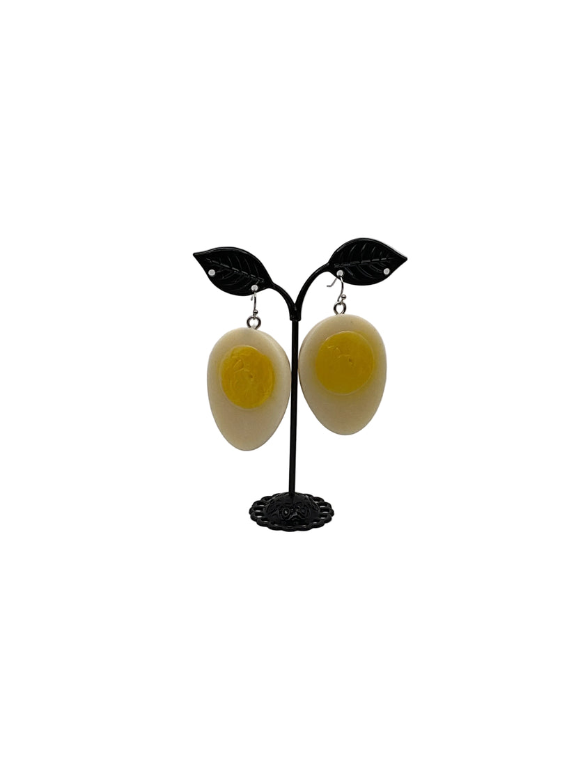 Boiled Egg Earrings